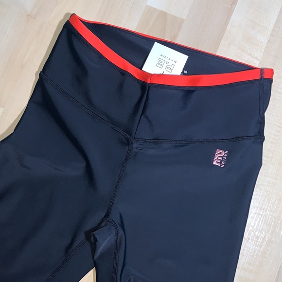 P.E NATION V waist High Waist Compression Leggings - Picture 6 of 9